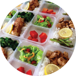 Canape Catering Mealbox Bento