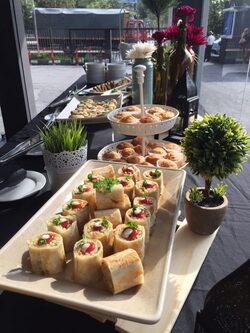Canape catering presented by Canape Catering Malaysia for Lamborghini Malaysia.
